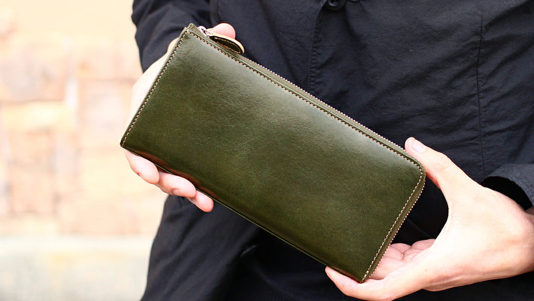 ラッキーカラー【グリーン】の長財布