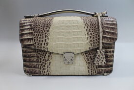 【まもなく終了10%クーポン】クロコダイル バッグ メンズ レディース 本革 ヒマラヤ カイマン セカンドバッグ ビジネスバッグ ワニ本革 本革 本皮 ワニ革 最高級品 ギフト プレゼント