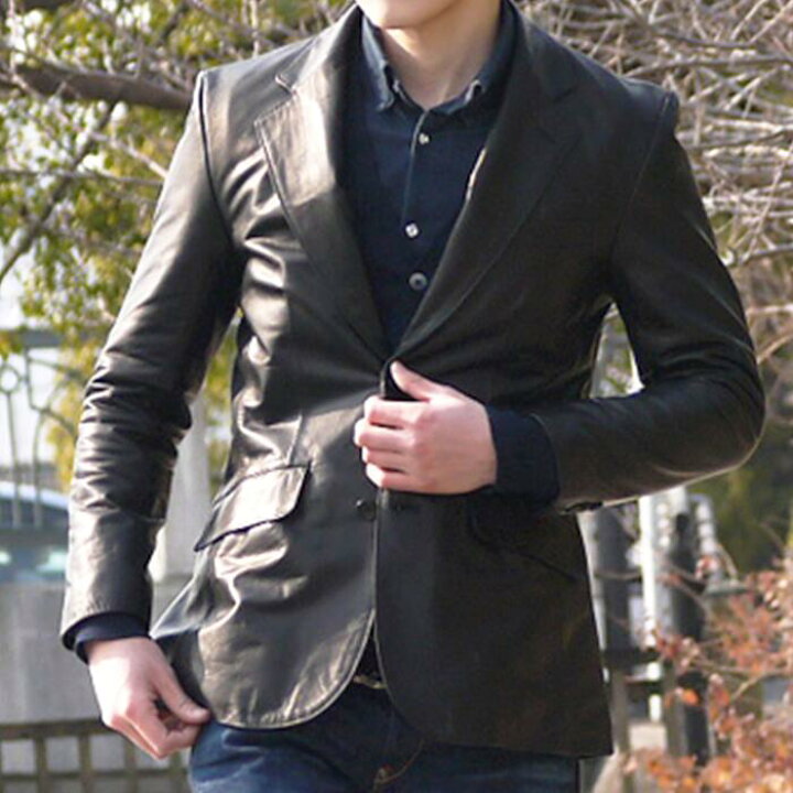 楽天市場】【送料無料】 テーラード ホースオイル レザージャケット 馬  