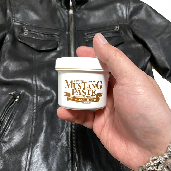 楽天市場 正規販売店 マスタングペースト 100g 馬油 手入れ 栄養クリーム 革靴 牛革 羊革 山羊革 馬革 豚革 レザー オイル スニーカー ブーツ 手入れ 革製品 キャプトスタイル 無色 革ジャン革製品専門店レザーハウス 楽天市場 正規販売店 マスタングペースト 100g 馬油 手入れ 栄養クリーム 革靴 牛革 羊革 山羊革 馬革 豚革 レザー オイル スニーカー ブーツ 手入れ 革製品 キャプトスタイル 無色 革ジャン革製品専門店レザーハウス
