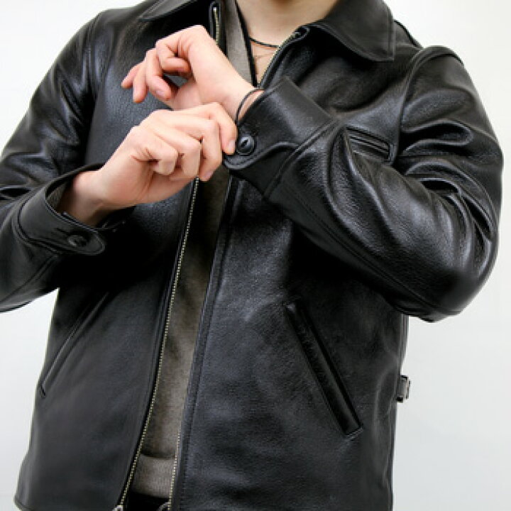 楽天市場】【送料無料】 革ジャン ライダースジャケット スリム  