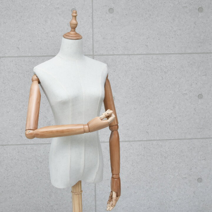 楽天市場】トルソー レディース 9号 マネキン 女性 パンツ対応 腕付き 