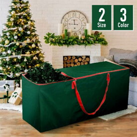 クリスマスツリー 収納 バッグ クリスマスツリー収納袋 120cm 160cm 防水 ブラック グリーン レッド 収納簡単 収納しやすい 収納ケース