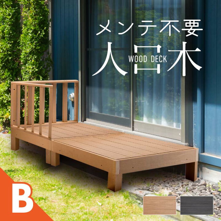 楽天市場】【最大500円オフクーポン 17日まで】 ウッドデッキ 置くだけ 