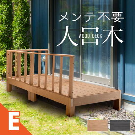 ウッドデッキ 置くだけ 人工木材 樹脂 腐らない 屋外 DIY 後付け フェンス チーク ブラック ウッドパネル リフォーム ウッドテラス えんがわ 縁台 ぬれ縁 アイウッド ガーデニング 洗濯物