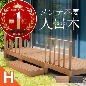 ウッドデッキ 置くだけ 人工木材 樹脂 腐らない 屋外 DIY 後付け ステップ 踏み台 フェンス チーク ブラック ウッドパネル リフォーム ウッドテラス えんがわ 縁台 ぬれ縁 アイウッド ガーデニング 洗濯物