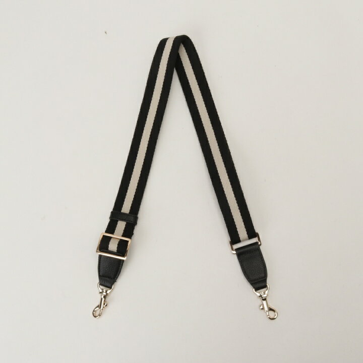 楽天市場】オフホワイト×ブラック ショルダーストラップ単品 : Leather 