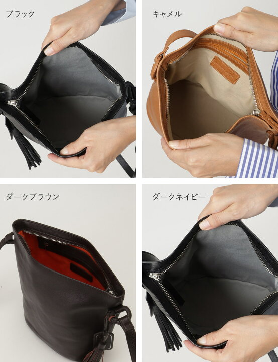 楽天市場】軽量 本革 レザー バケツ レディース ショルダーバッグ 大 
