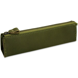 ペンケース 本革 栃木レザー スリム 大人 シンプル 5本 筆箱 日本製 YKKファスナー ギフト プレゼント 父の日