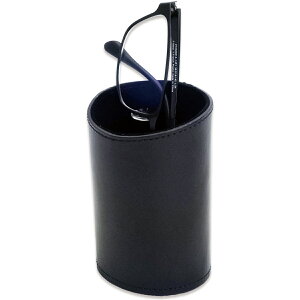 メガネスタンド ペンスタンド 眼鏡スタンド めがねスタンド 眼鏡立て メガネ立て ペン立て 栃木レザー 革 本革 レザー 日本製 おしゃれ シンプル プレゼント