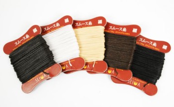ロウ引きされたポリエステル製の組み紐 糸の太さ：約0.8 mm スムース糸 細 クラフト 新しい SEIWA 全5色 レザークラフト 最安値挑戦