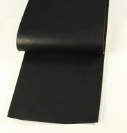 30 cm幅カット販売 ＜LCサドルレザー・スタンダード・マット＞ ブラック （27 デシ、長さ90 cm前後） 漉…
