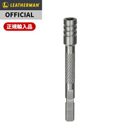 【お買い物マラソン P10倍】[公式] LEATHERMAN レザーマン BIT DRIVER EXTENDER ビット ドライバー エクステンダー マルチツール アクセサリー [対応:チャージ＋ ウェーブ＋ シグナル 他] [日本正規品]