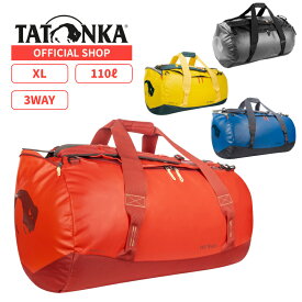 [公式] ★レビュー特典★ TATONKA タトンカ BARREL XL バレル 110L 3WAY ダッフルバッグ ショルダーバッグ バックパック 旅行 トラベル 大容量【正規輸入品】