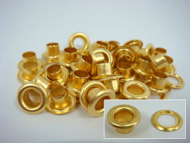 ハトメ#300(ゴールド)30個入り【ネコポス対応】