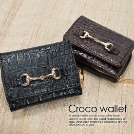 楽天市場 クロコダイル 形状 財布 三つ折り財布 レディース財布 財布 ケース バッグ 小物 ブランド雑貨の通販