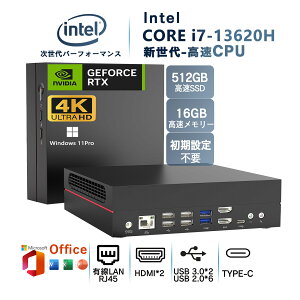 ^ ~jPC fXNgbvp\R miniPC CeCore i7-13620H GPU NVIDIA GeForce GTX 1060 mini pc ő4.7GHz fXNgbvpc Windows11 WPS 32GB DDR4 1TB SSD 4K 𑜓x@VETESA ȃXy[X^pc yʖLx