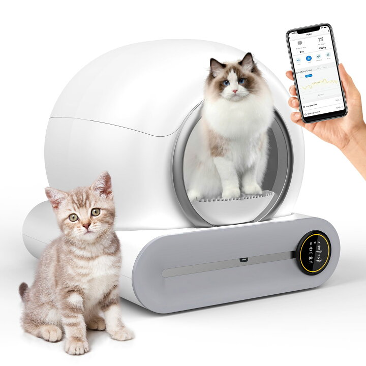楽天市場】【自由返品】自動猫トイレ スマート 全自動 猫用トイレ 大型 