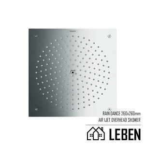 y2cƓȓɔztłȂΏi SzԋIi60)Hansgrohe nXO[G Raindance I[o[wbhV[ 260 x 260mm (ϕ) [26472000]