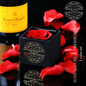 楽天市場 プリザーブドフラワー プレゼント ギフト Rose In Cube 1 Premium Box 無料 ラッピング 無料 ギフトバック 送料無料 花 おしゃれ お返し 誕生日 ギフト インスタ映え 新築祝い 誕生日 開店祝い 結婚祝い リーベン ヨーロッパの暮らし