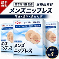 【楽天35冠1位 美容外科医監修 60-300枚セット】 医療用素材 直径4cm ニップレス ニップルシール ニップ…