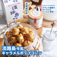 淡路島牛乳キャラメルポップコーン 45g／100g 2種類父の日 ギフト スナック菓子 プチギフト プレゼント …