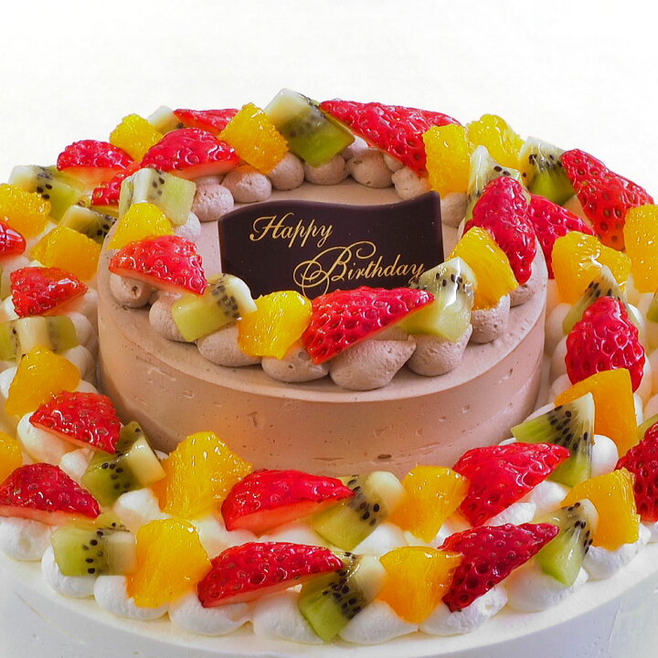 楽天市場 ダブルタワーケーキ 8号 4号バースデーケーキ 誕生日ケーキ 送料無料 18 名様用 二段 披露宴 パーティ 大きい 特大 生クリーム チョコレートケーキ サプライズ 冷凍 チョコプレート付 Cake Express