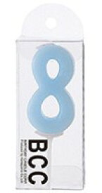 パステルナンバーキャンドル 8バースデーケーキ 誕生日ケーキ ろうそく