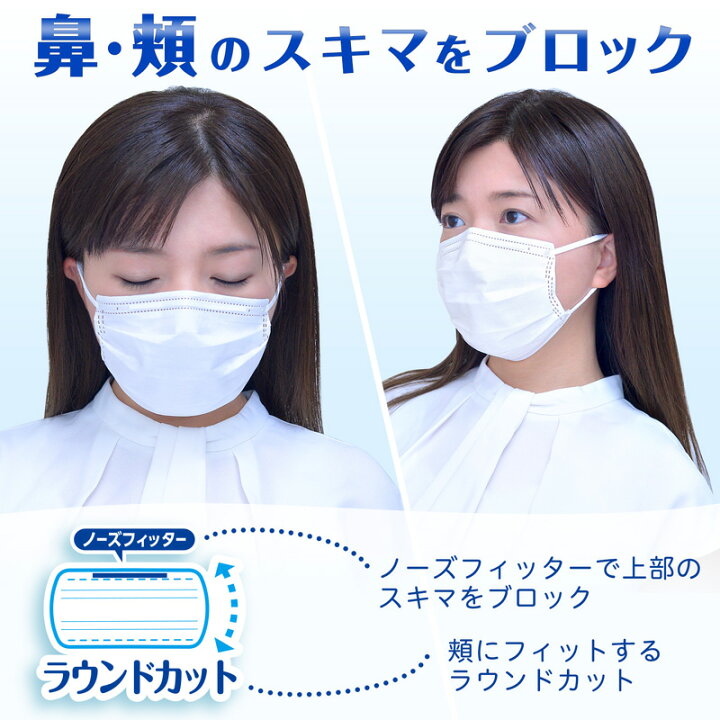楽天市場 国産マスク 爽快 フィット マスク 普通サイズ 30枚入 3個 90枚 全国マスク工業会員マーク 個包装 3層構造 不織布マスク プリーツ 立体構造 レックダイレクト ホームストア