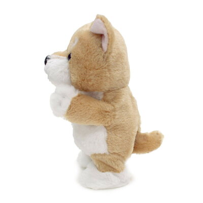 ウォーキングトーキングパピー柴犬/シバイヌ(犬グッズ犬雑貨/誕生日記念日バースデープレゼントギフト小学生女の子女性大人交換かわいいイヌおもちゃ結婚祝い出産祝いぬいぐるみ犬)