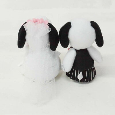 楽天市場 スヌーピー 電報 結婚式 ミニマスコット 純白ドレス 祝電 ラッピング メッセージカード 文字入れ無料 ぬいぐるみ電報 結婚祝い 入籍祝い 人気 可愛い ギフト 受付 飾り付け 二次会 装飾 ウェディングドール プレゼント ルシアン バルーン アニマル雑貨 Le Chien