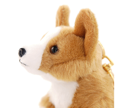 コーギーのアクセサリーキーリングぬいぐるみキーチェーン(犬グッズ/犬雑貨)【楽ギフ_包装】【RCP】