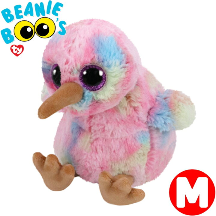 楽天市場】TY ぬいぐるみ ビーニーブーズ キーウィ 鳥 トリ Mサイズ 