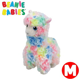 TY ぬいぐるみ アルパカ ローラ ラマ 馬 ビーニーベイビーズ Beanie Babies Mサイズ Beanie Boo's 動物 アニマル 誕生日 プレゼント ぬい撮り かわいい 韓国アイドル SNS あす楽 ルシアン