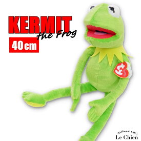 カエル ぬいぐるみ カーミット KERMIT ジムヘンソン ザマペッツ ザ　フロッグ かえる Lサイズ ディズニー セサミストリート あす楽 プレゼント アメコミ インテリア ギフト ルシアン