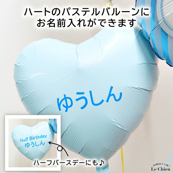 楽天市場 バルーン ハーフバースデー ファーストバースデー 出産祝い 誕生日 名入れができる トゥインクルバルーン３点セット バースデー プレゼント お祝い ギフト 電報 あす楽 送料無料 バルーン アニマル雑貨 Le Chien