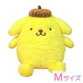 ぬいぐるみ ポムポムプリン 大きなぬいぐるみ 大きい サンリオ ほわほわぬいぐるみ Mサイズ キャラクター かわいい 女の子 誕生日 プレゼント ギフト お祝い 発表会