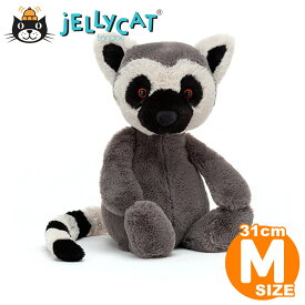 キツネザル Jellycat ジェリーキャット Mサイズ Bashful Lemur Mサイズ 出産祝い ぬいぐるみ 男の子 赤ちゃん ファーストトイ 手触り ふわふわ お誕生日 プレゼント あす楽 正規品 BAS3LEM ルシアン