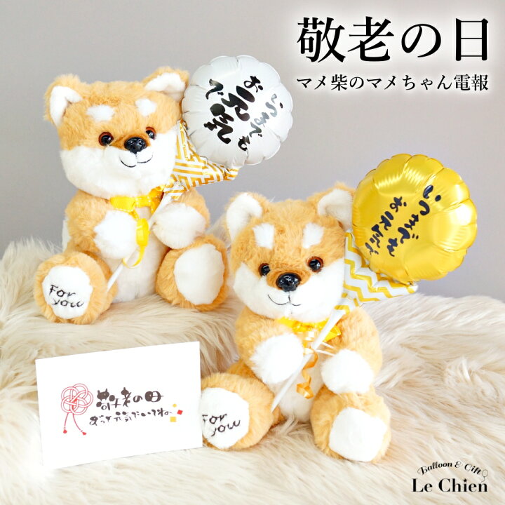 楽天市場 プレゼント ギフト マメ柴のマメちゃん電報 孫 ぬいぐるみ電報 バルーン 柴犬 まめ柴 犬 イヌ 電報 動物 60代 70代 80代 お祝い 祖父 祖母 おじいちゃん おばあちゃん デイサービス お返し お礼 誕生日 お見舞い あいさつ 送料無料 敬老の日 バルーン 楽天市場 プレゼント ギフト マメ柴のマメちゃん電報 孫 ぬいぐるみ電報 バルーン 柴犬 まめ柴 犬 イヌ 電報 動物 60代 70代 80代 お祝い 祖父 祖母 おじいちゃん おばあちゃん デイサービス お返し お礼 誕生日 お見舞い あいさつ 送料無料 敬老の日 バルーン