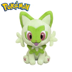 ポケットモンスター ぬいぐるみ ニャオハ (S) 高さ18cm ALL STAR COLLECTION グッズ オールスターコレクション 子ども おもちゃ ゲーム ポケモン Pokemon ギフト クリスマス プレゼント