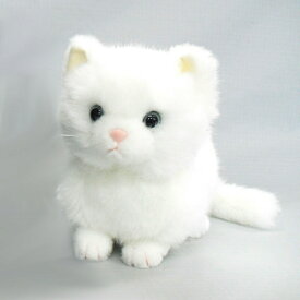 ぬいぐるみ 猫 マンチカン 黒 白 短足 ねこ ネコ ホワイト ブラック 白猫 黒猫 グッズ 日本製 誕生日 女の子 ギフト 手触りなめらか ルシアン クリスマス プレゼント