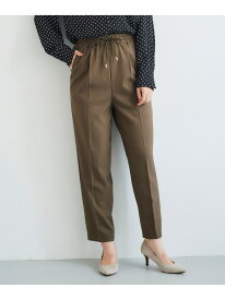 【SALE／50%OFF】《手洗い可能》ツイルイージーテーパードパンツ le.coeur blanc ルクールブラン パンツ その他のパンツ ブラック ブラウン カーキグリーン【RBA_E】【送料無料】[Rakuten Fashion]