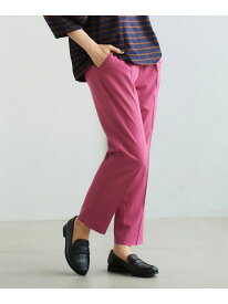 【SALE／70%OFF】ストレッチテーパードパンツ le.coeur blanc ルクールブラン パンツ スラックス・ドレスパンツ ブラック ピンク グリーン ベージュ【RBA_E】[Rakuten Fashion]