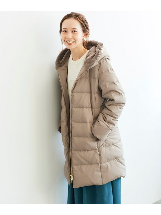 楽天市場】【SALE／60%OFF】ファーフードロングダウン le.coeur blanc 