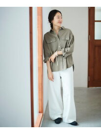 ライトオンスデニムバギーパンツ le.coeur blanc ルクールブラン パンツ ジーンズ・デニムパンツ ブルー ホワイト【送料無料】[Rakuten Fashion]