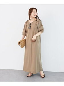 �ySALE�^40%OFF�z�s�ڐG�⊴�t�i�C�����X�g���b�`2WAY�����s�[�X le.coeur blanc ���N�[���u���� �����s�[�X�E�h���X ���̑��̃����s�[�X�E�h���X �O���[�� �O���[�yRBA_E�z�y���������z[Rakuten Fashion