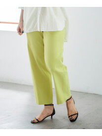 【SALE／50%OFF】シェルタリングセンタープレスパンツ le.coeur blanc ルクールブラン パンツ その他のパンツ ブルー グリーン ホワイト イエロー ブラック【RBA_E】【送料無料】[Rakuten Fashion]