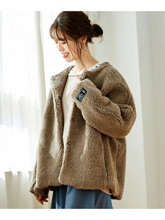 楽天市場】【SALE／60%OFF】CAPSULE ROSSA ボアショートジャケット le 