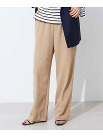 【SALE／40%OFF】ダブルクロスストレートイージーパンツ le.coeur blanc ルクールブラン パンツ その他のパンツ グレー ネイビー ブラック ベージュ【RBA_E】【送料無料】[Rakuten Fashion]