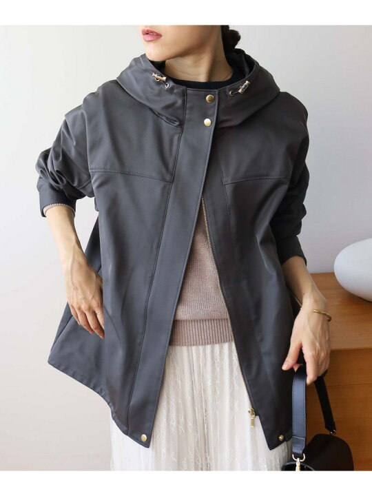 楽天市場】【SALE／20%OFF】ツイルストレッチフードブルゾン le.coeur 